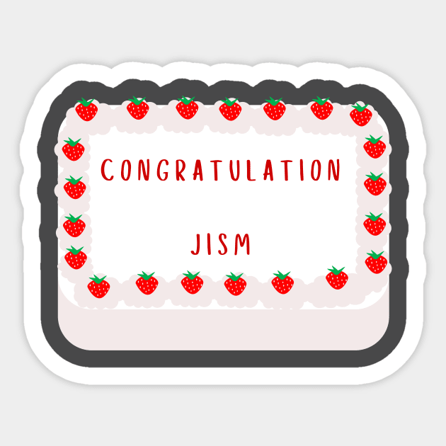 Congratulation Jism Sticker by AwkwardTurtle